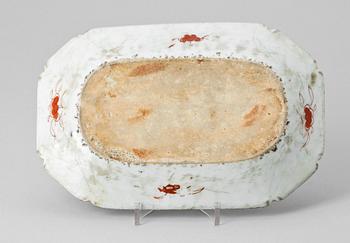 UPPLÄGGNINGSFAT, porslin, imari, Kina 1700-tal.