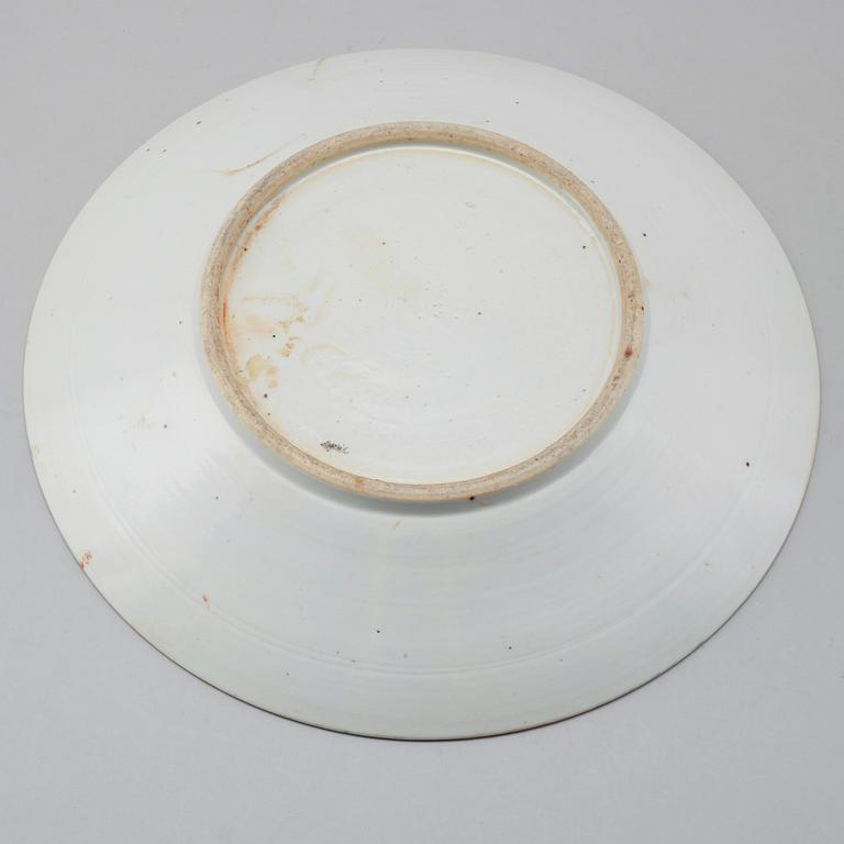 FAT, porslin, Kina, Kanton, 1800-tal.