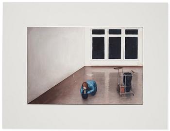 Yngve Rådberg, 'Interiör/Interior'.