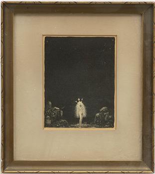 John Bauer, "Den lilla prinsessan och trollen".