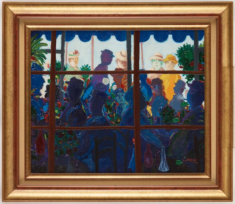 Lennart Jirlow, A view over the terrace.