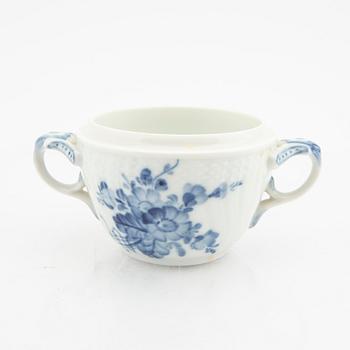 Coffee service 54 dlr "Blå Blomst" Royal Copenhagen Denmark porcelain 1953-1983.