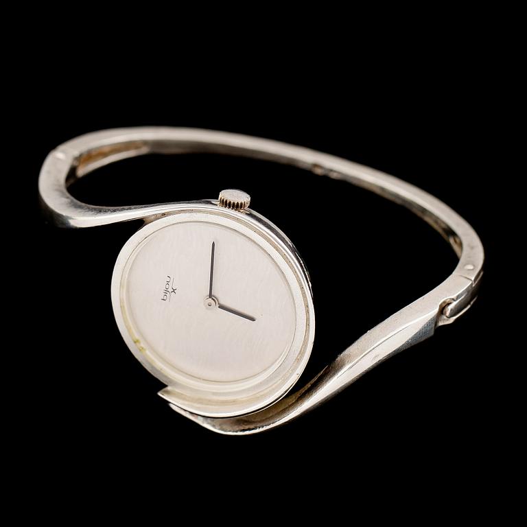 ARMBANDSUR, sterlingsilver, Bijou, 1900-talets tredje kvartal.