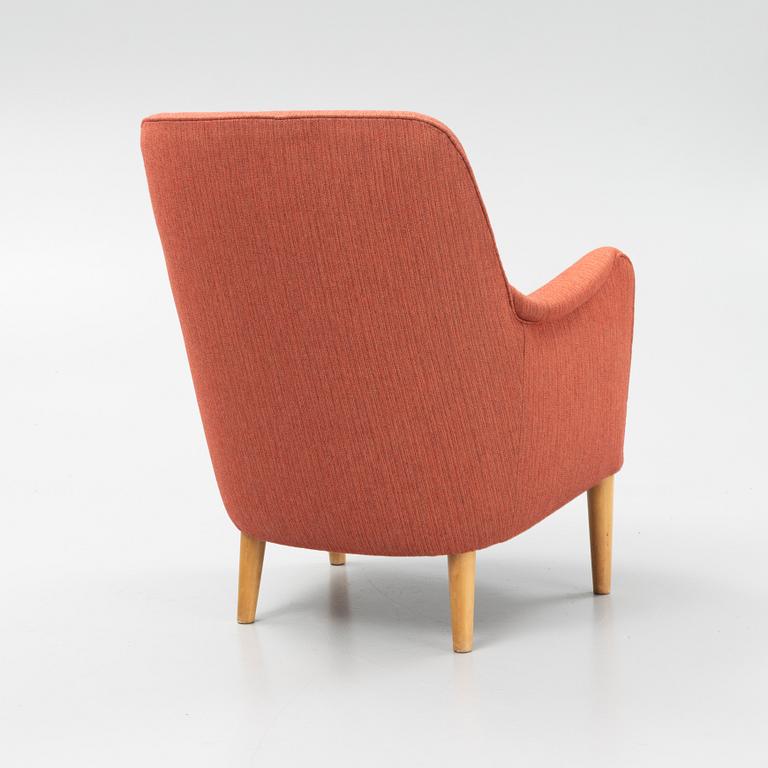 Carl Malmsten, a 'Konsert' easy chair, second part of the 20th Century.