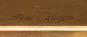 Albert Petersen, Interiör med ung kvinna.