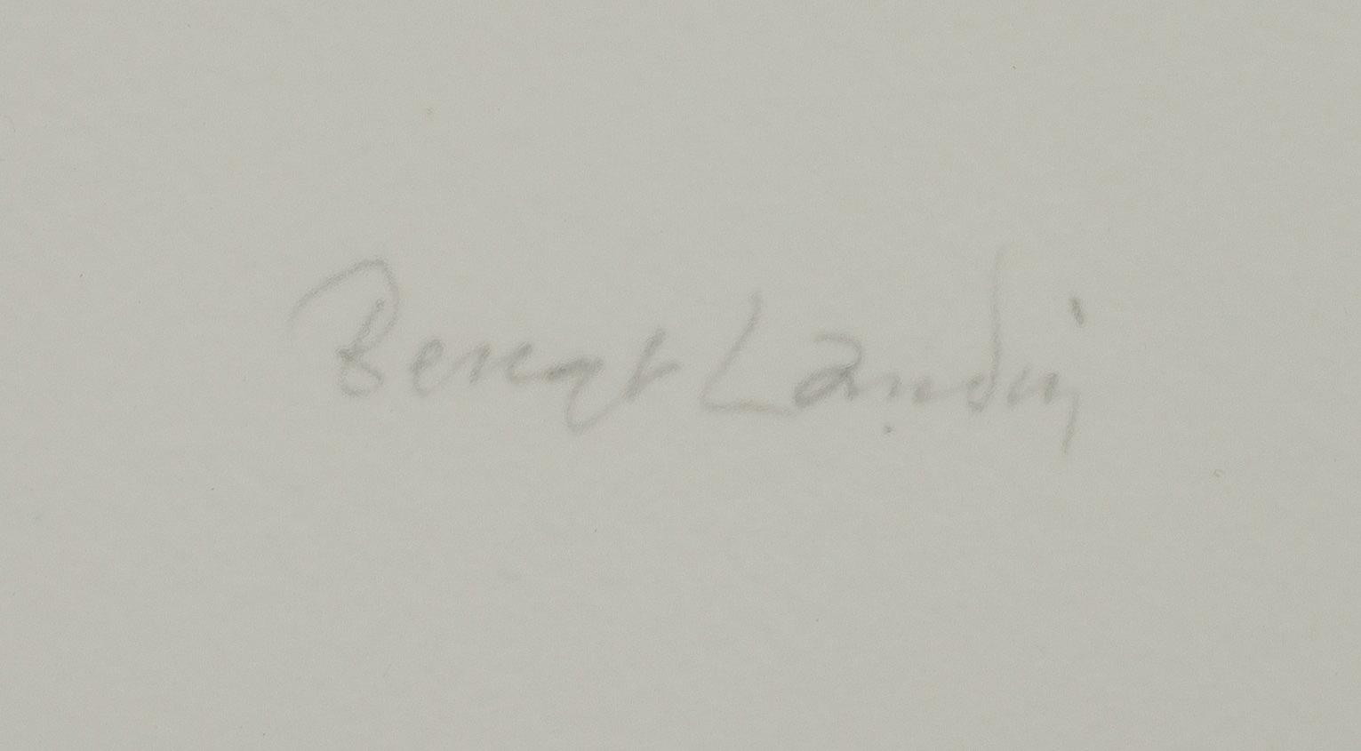 BENGT LANDIN, färglitografi, signerad och numrerad 85/160.