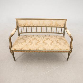 Sofa and four chairs in Neoclassical style, early 20th century.