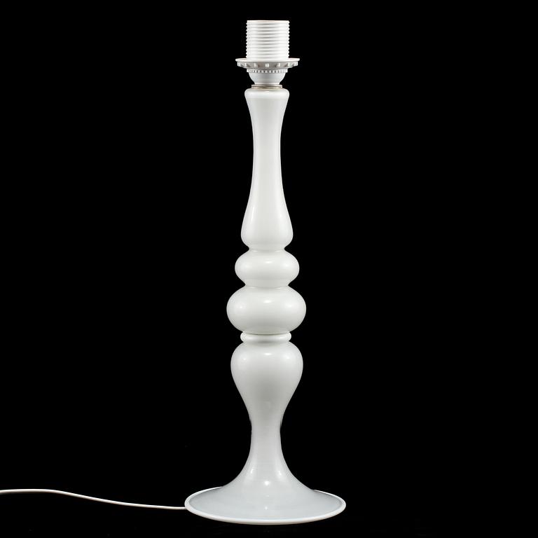 BORDSLAMPA, Murano, 1900-talets andra hälft.