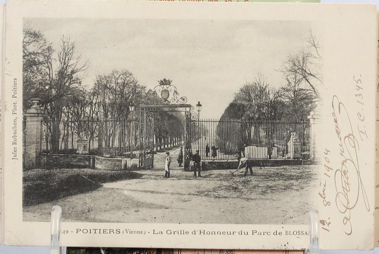 PARTI VYKORT, omkring sekelskiftet 1900.