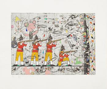 JORGO KRALLIS, färgetsningar, 3 st, signerade och numrerade 1/180 samt 2/180.