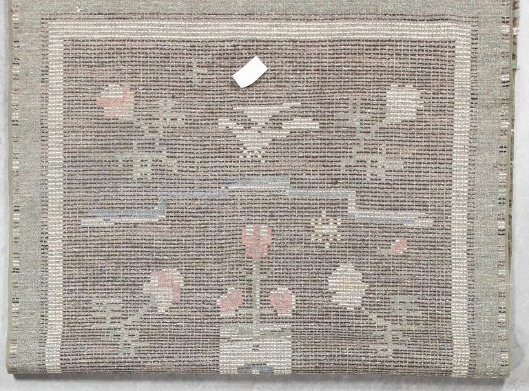 MATTA, flossa, Märta Gahn, märkt MG. 222 x 133 cm.