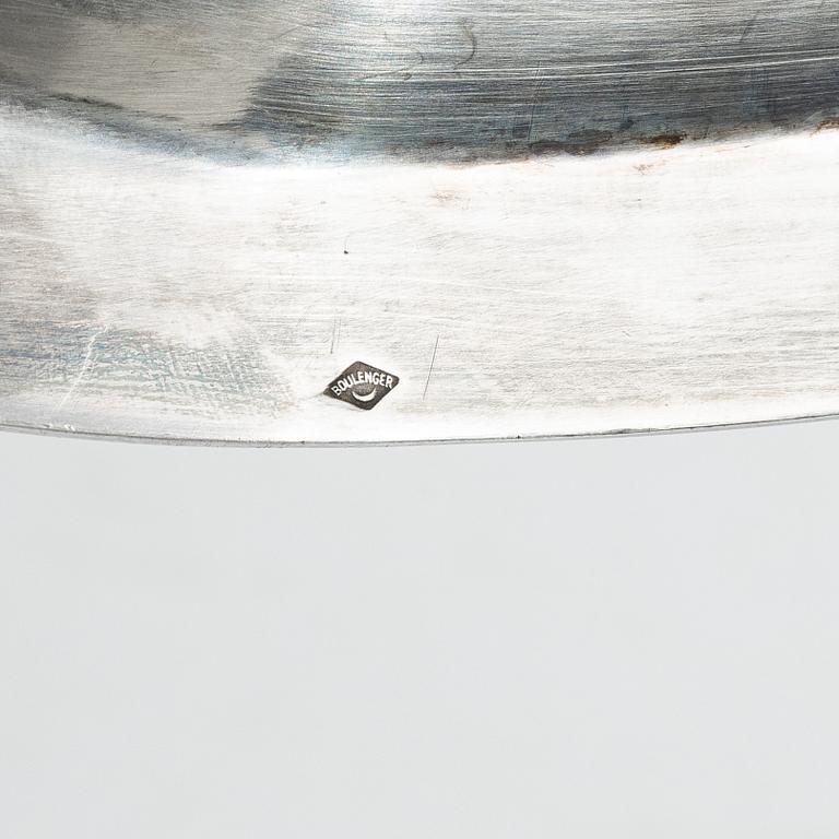 A French silver dish, mark of Adolphe Boulenger, Paris, 1876-1899.