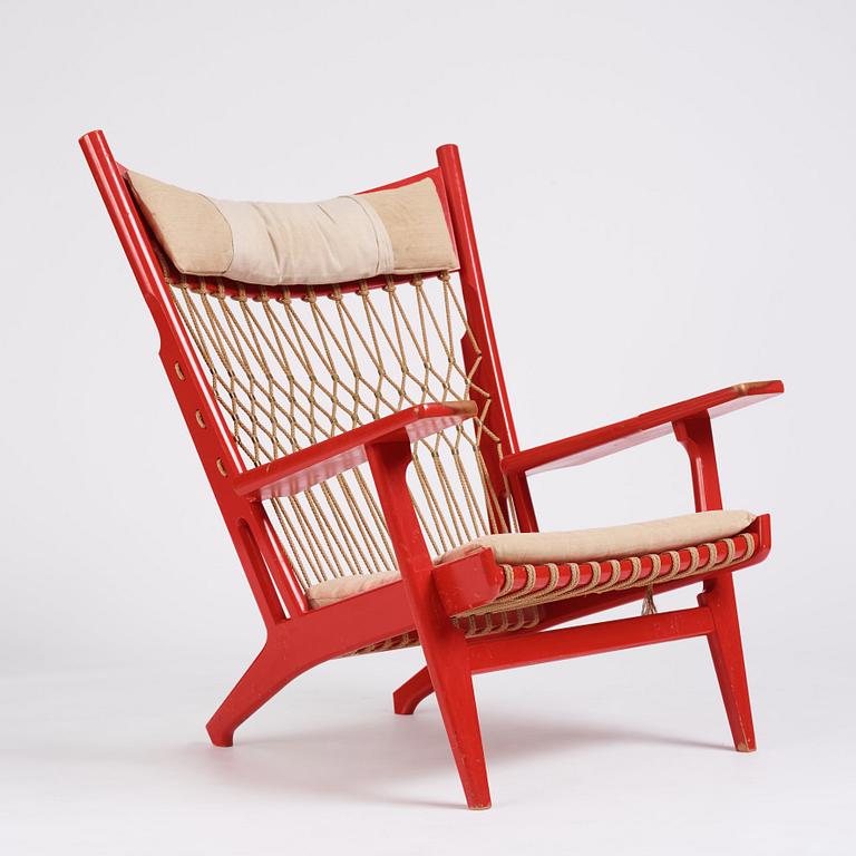 Hans J. Wegner, "The Web Chair", model "JH 719", Johannes Hansen, Denmark, post 1968.