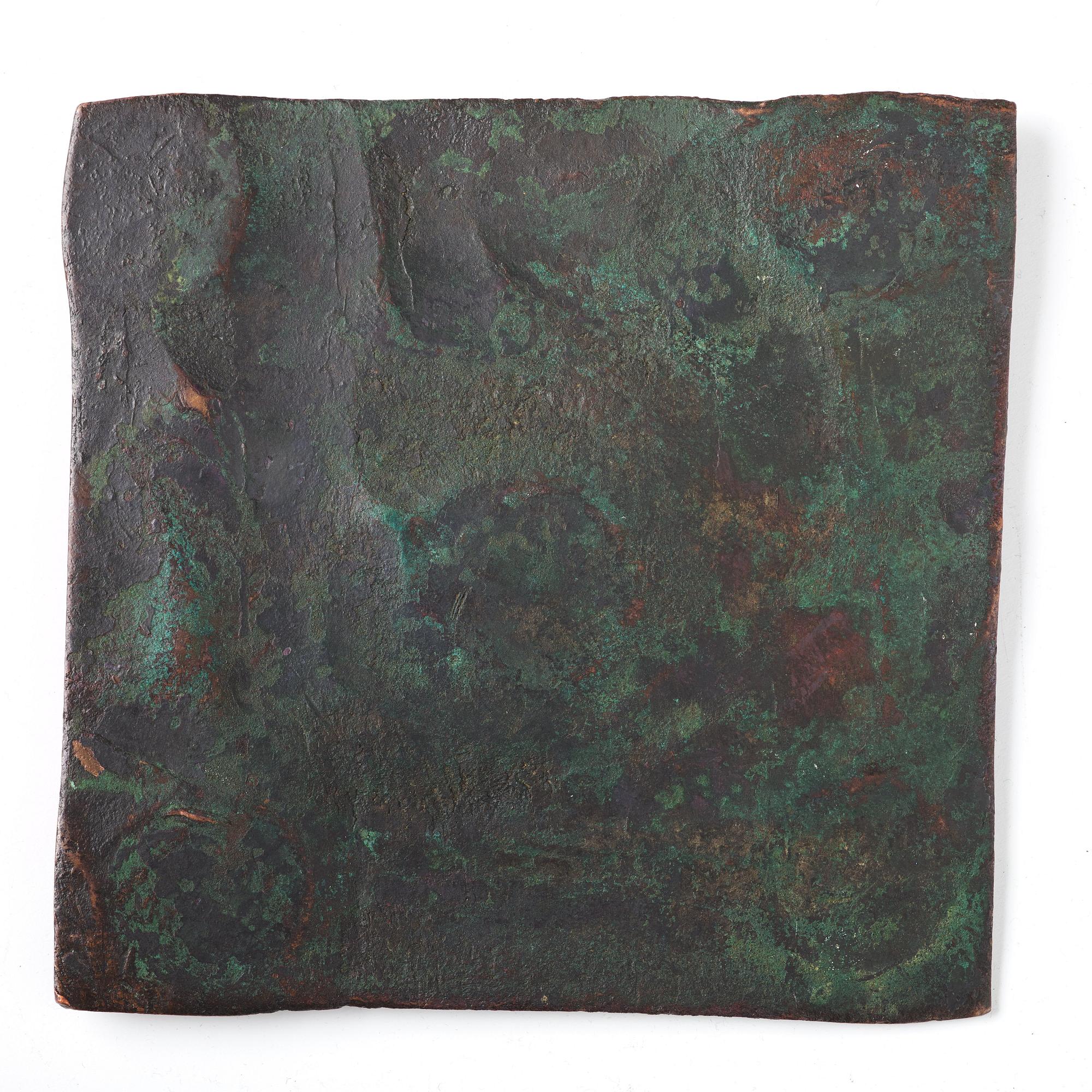 A Swedish coppar plate money 1756.