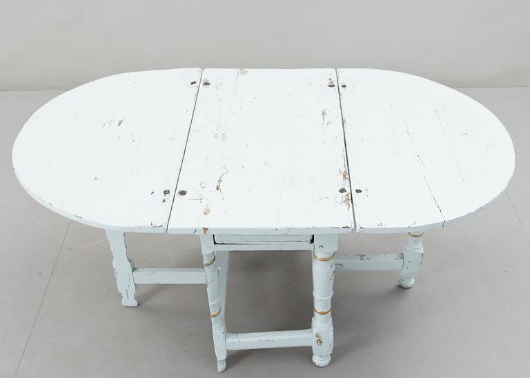SLAGBORD, barock, sent 1700-tal.