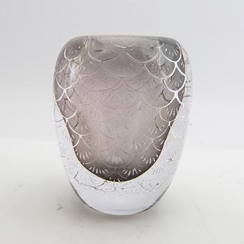 Micke Johansson, vase, air technique, Örsjö, 2009.