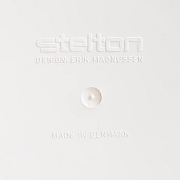 Stelton, 3 osaa, Arne Jacobsen, "Cylinda-Line" ja Erik Magnussen, jääpalakulho, Tanska, 1960-70-luku.