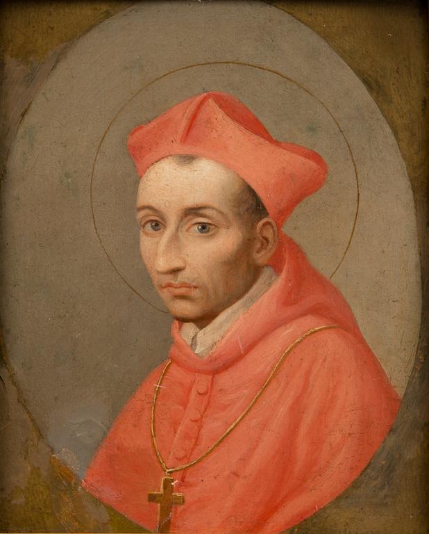 UNKNOWN ARTIST, oil on panel, early 19th century.