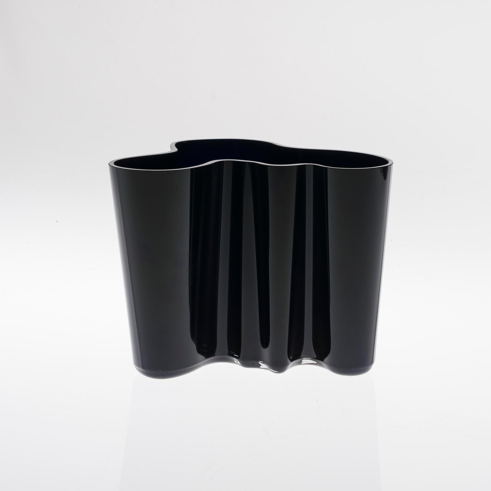 MALJAKKO, lasia, "Savoy", Alvar Aalto, Iittala, merkitty.