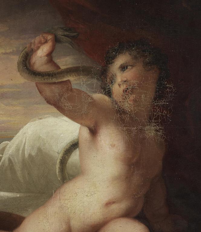 JOSHUA REYNOLDS, Hans efterföljd, olja på duk, ej signerad.