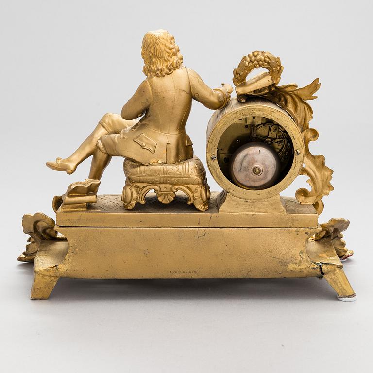Bordsur, Frankrike, fodral märkt PH Mourey, 1800-talets slut.
