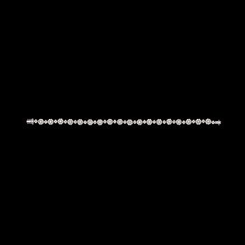 325. ARMBAND, 241 briljantslipade diamanter, tot. 4.73 ct.