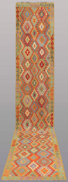 A RUNNER, Kilim, ca 497 x 86 cm.