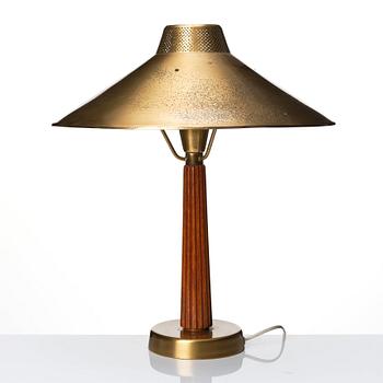 Hans Bergström, two table lamps, model "716", ateljé Lyktan, Sweden 1940-50s.