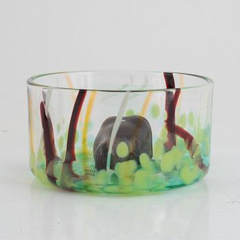 Ernst Billgren, skål, "New Friends Björn", Kosta Boda.