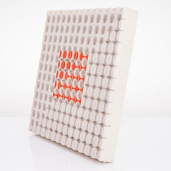 RUT BRYK, relief, "Fönster", signerad Rut Bryk. 1980-tal.