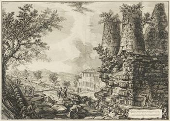 Giovanni Battista Piranesi, etsning.