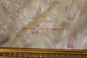 RUNE JOHANSSON, oil on canvas, signed.