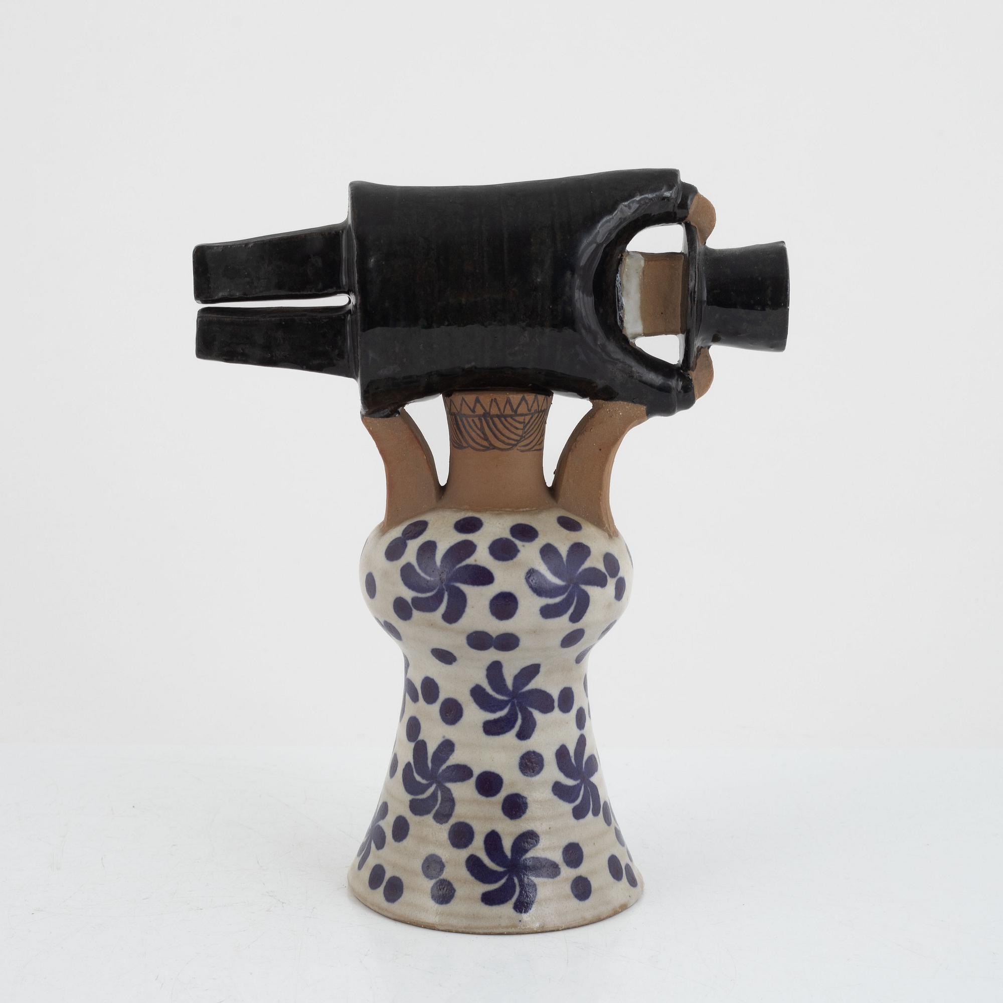 Lisa Larson, "Samhällsdebatten", Gustavsberg, in production 1969-74.