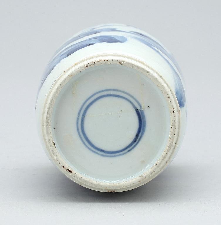 Vas, porslin, Kangxi stil, 1800/1900-tal.