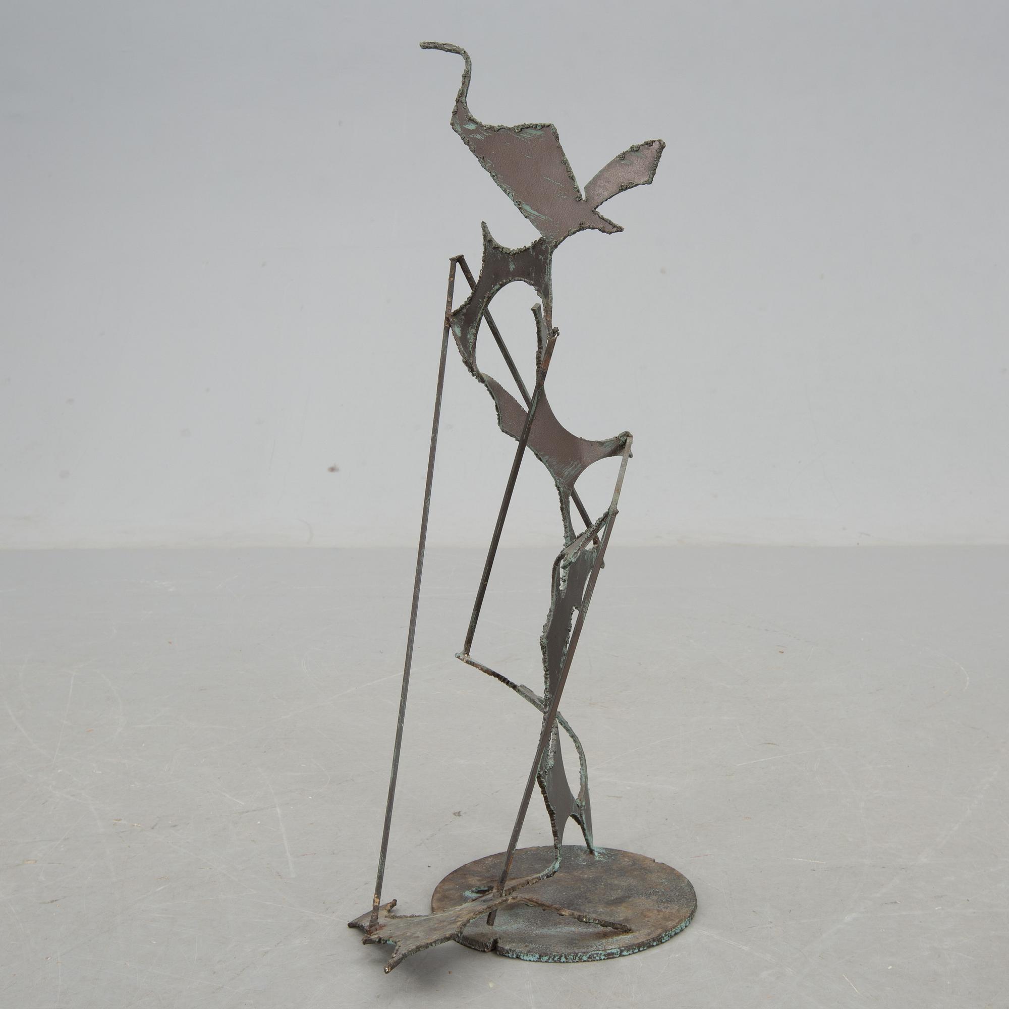 SVEN CARLSSON (SKROT CARLSSON),skulptur, metall. Ej signerad.