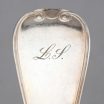 BESTICKSERVIS, 80 delar, nysilver, "Franska Liljan", 1900-tal.