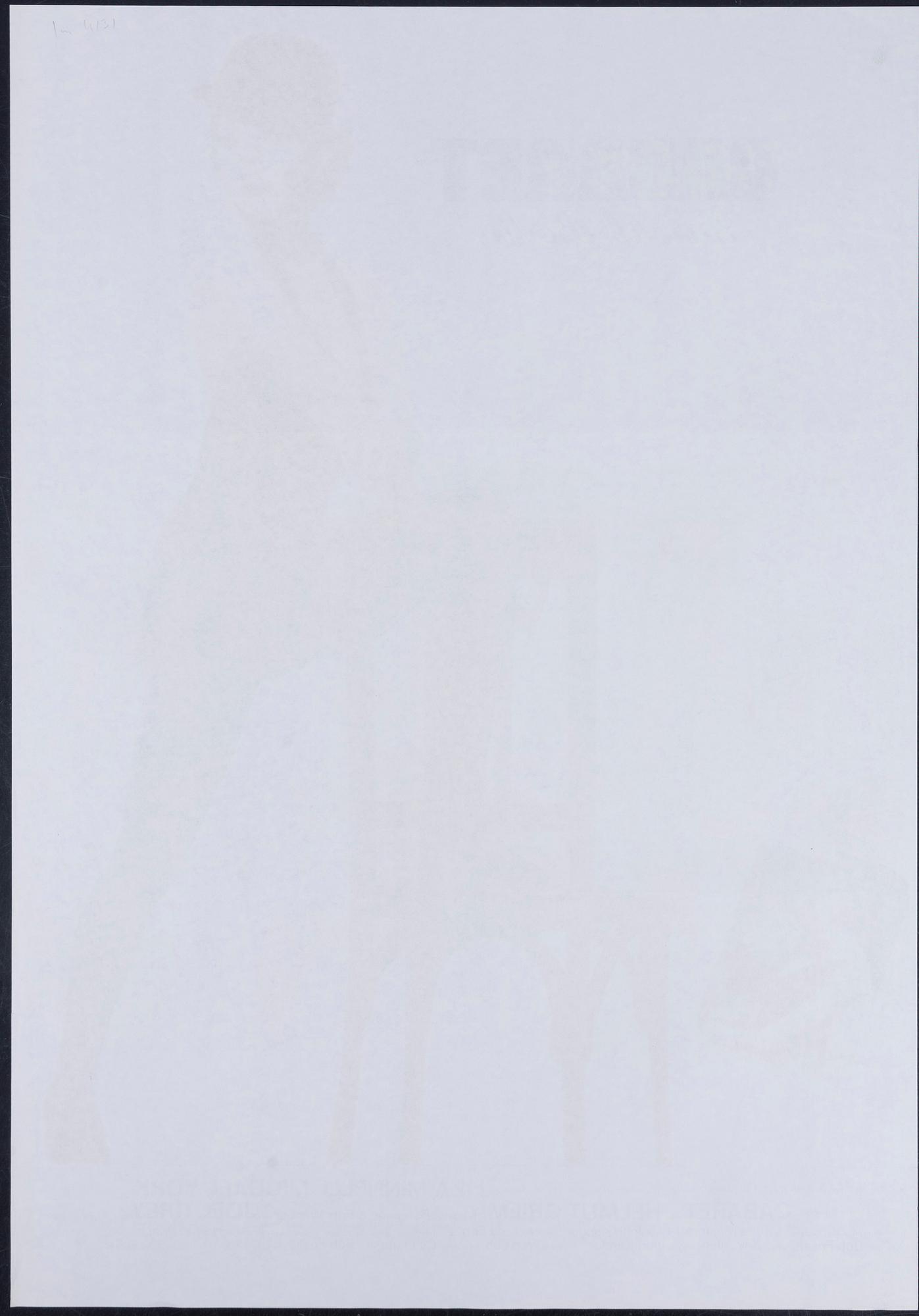 A vintage movie poster, 'Cabaret', 1972.