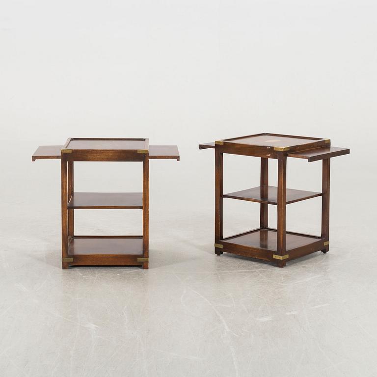 A pair of side tables / bed side tables from mid / second half of the 20th century.