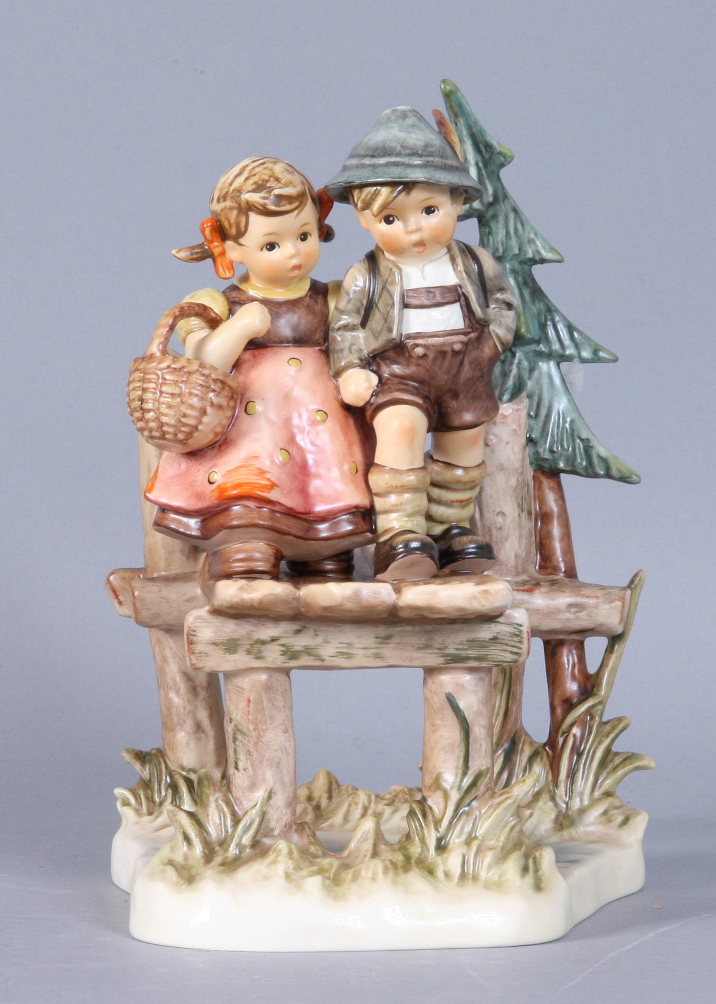 FIGURIN, porslin, Hummel.