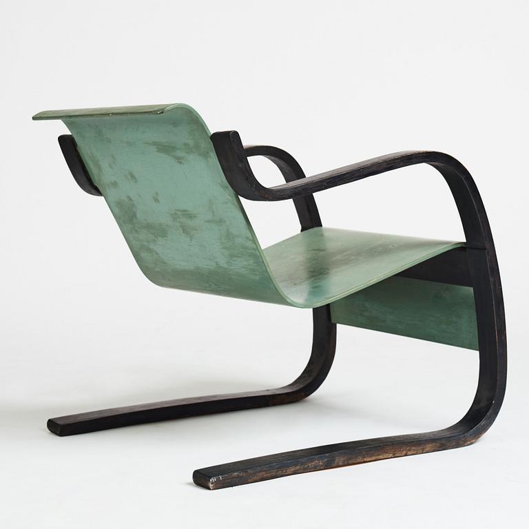 Alvar Aalto, a model nr 31 armchair by O.y Huonekalu-ja Rakennustyötehdas for Artek, Finland.