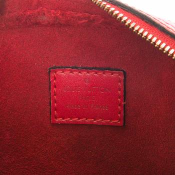 LOUIS VUITTON Red Epi Jasmine Bag.