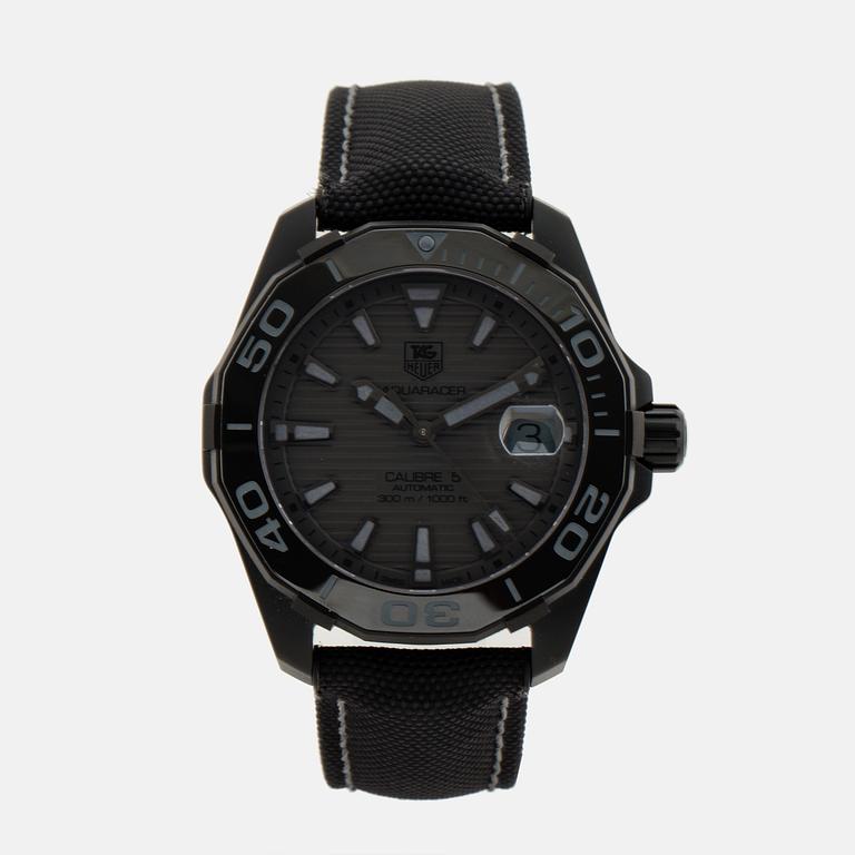 TAG HEUER, Aquaracer (300m/1000ft), Black Phantom, armbandsur, 41 mm,