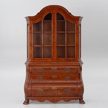 Display cabinet, Holland, Louis XV style, circa 1900.