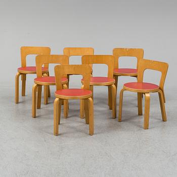 ALVAR AALTO , childrens furniture, 8 parts , Artek mid-1900s.