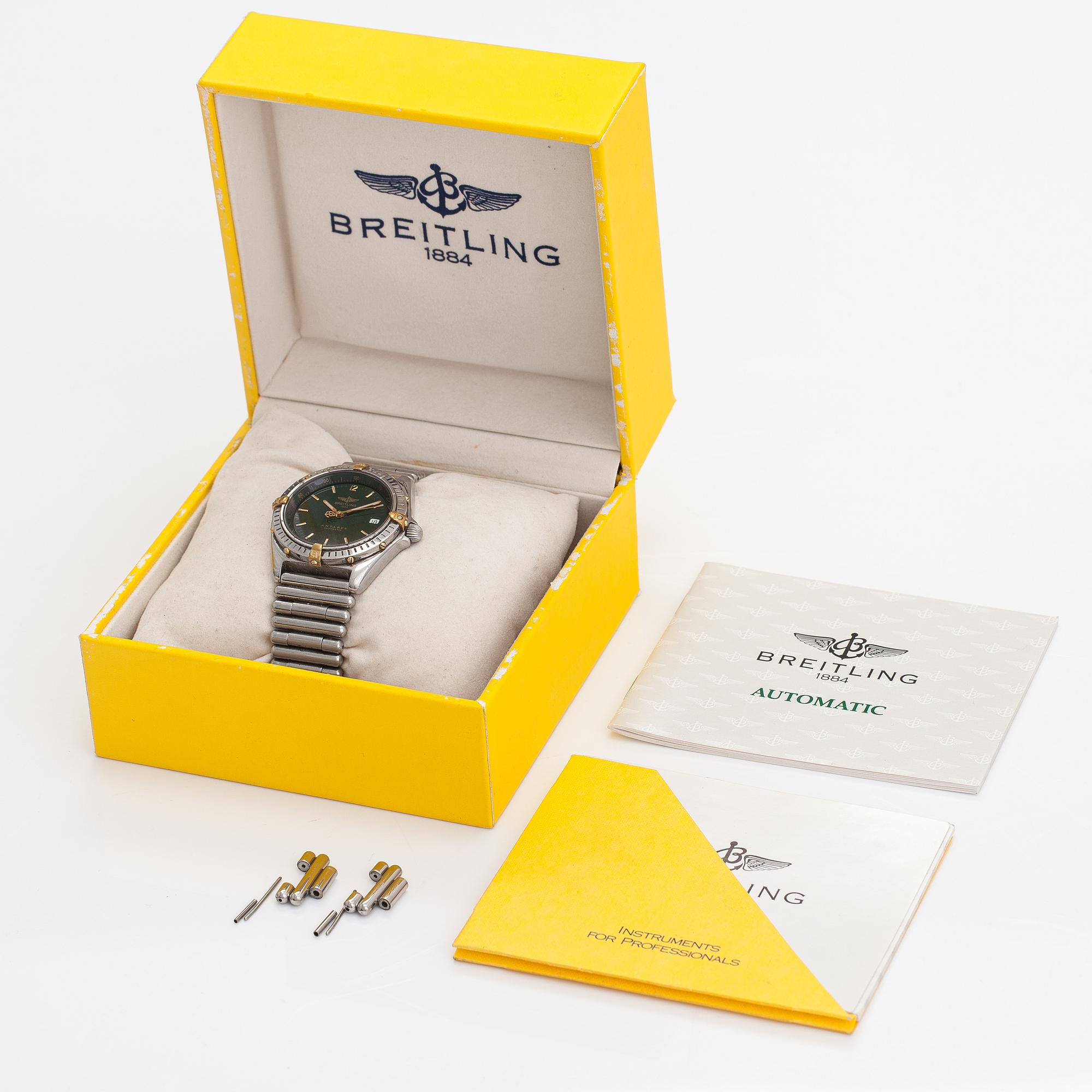 Breitling Antares, wristwatch, 40 mm.