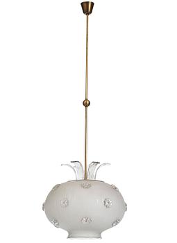 355. Harald Notini, a ceiling lamp, model "11556", Arvid Böhlmarks Lampfabrik, 1940s.