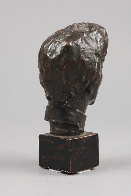 OKÄND KONSTNÄR, skulptur, metall, 1900-tal.