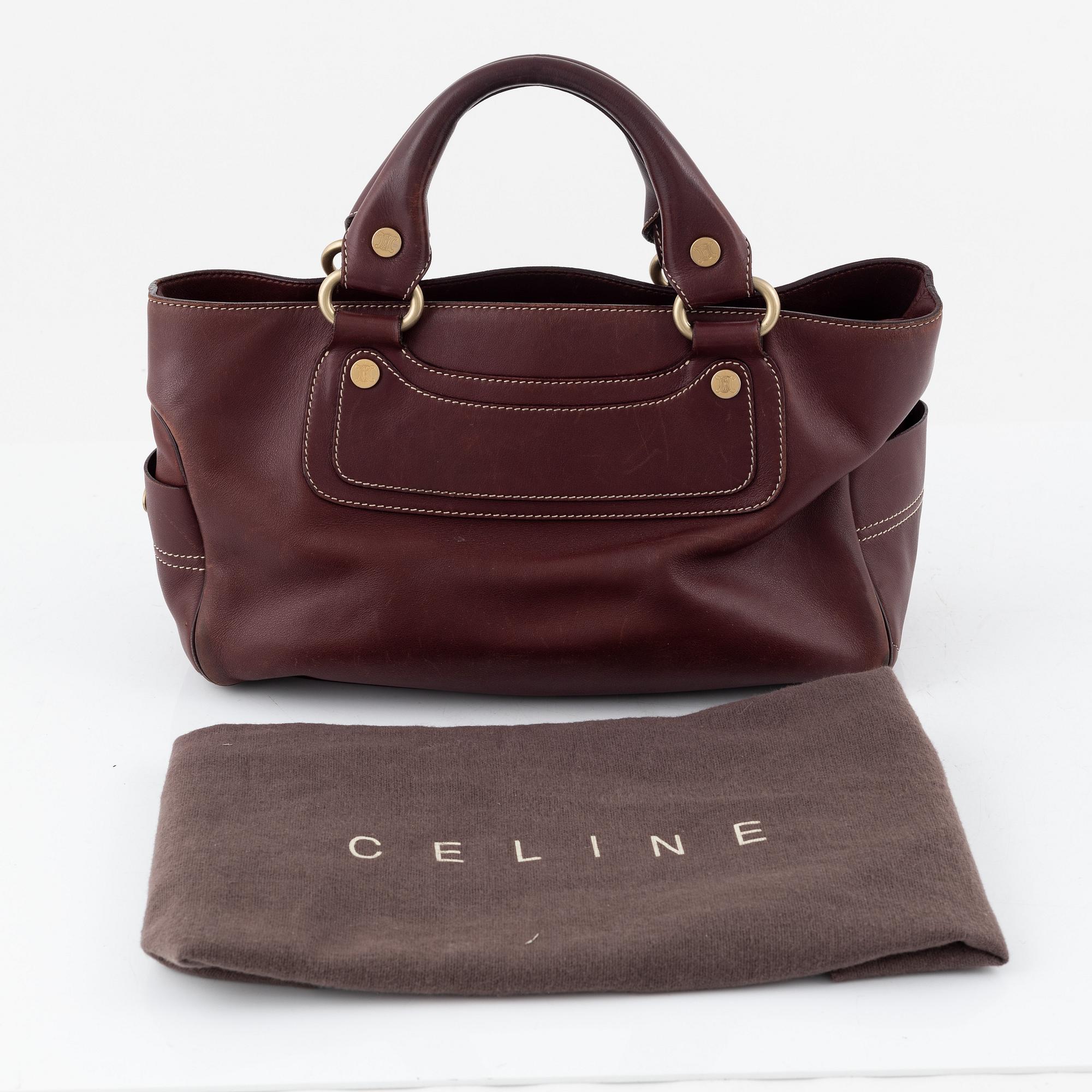 Celine, a leather bag.
