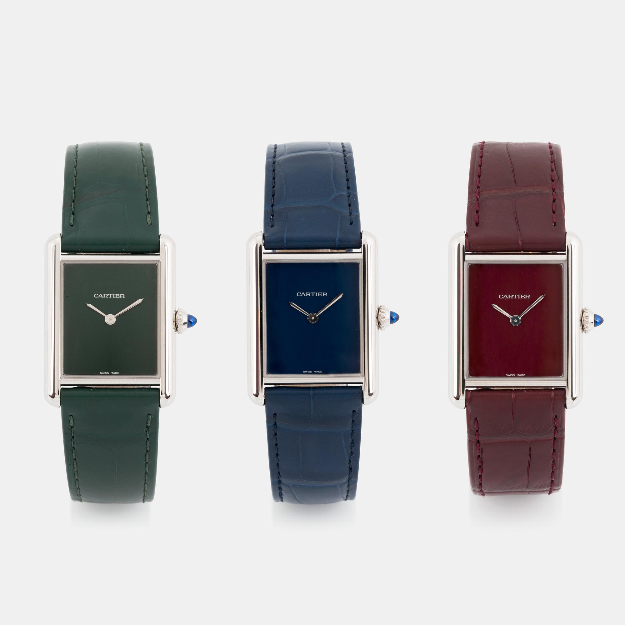 Cartier, Tank Must, "Complete Trio".
