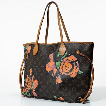 Stephen Sprouse for Louis Vuitton, 'Neverfull Roses' bag, 2009.